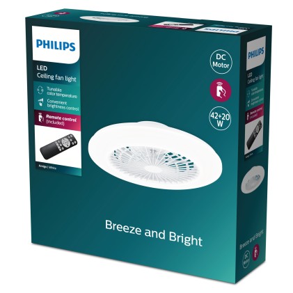 Philips Plafoniera con ventilatore Amigo 42+20 W