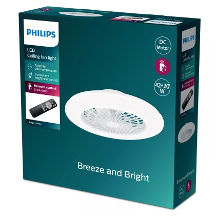 Philips Plafoniera con ventilatore Amigo 42+20 W