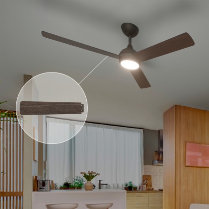 Philips Plafoniera con ventilatore Velyx, 32 W (ventilatore) + 24 W (luce)