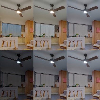Philips Plafoniera con ventilatore Velyx, 32 W (ventilatore) + 24 W (luce)