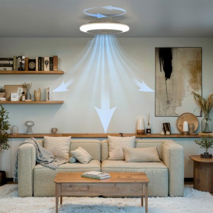 Philips Plafoniera con Ventilatore Amigo, 40 W (luce) + 20 W (ventilatore)
