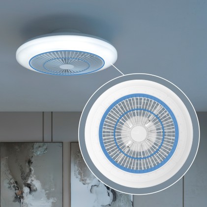 Philips Plafoniera con Ventilatore Amigo, 40 W (luce) + 20 W (ventilatore)