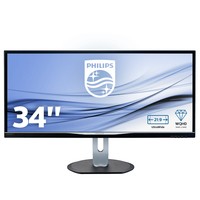 Mon 34"Va 4K Mm Vga 21:9 5Ms Vga Philips Bdm3470Up/00:9 Dvi Dp Usb