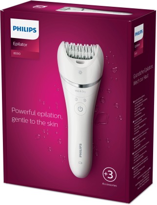 Epilatore Philips Series 8000 Wet & Dry Bre700/00