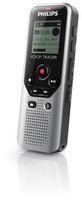 dittafoni Philips Voice Tracer 1200 Memoria interna e scheda di memoria Nero, Argento dittafono