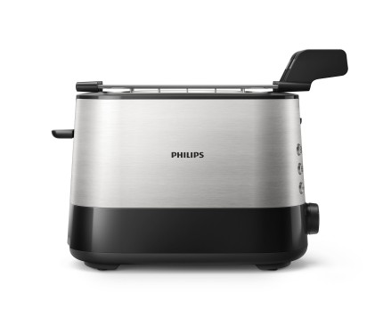 Tostapane Philips Hd2639/90 Viva Collection Inox E Nero