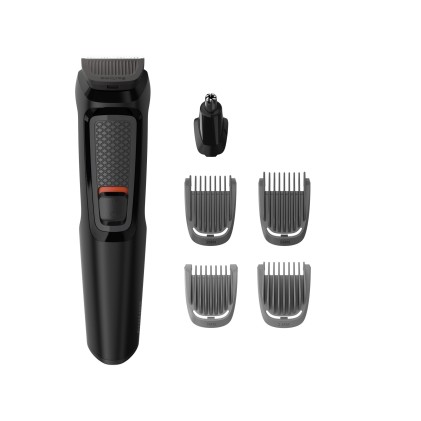 Philips MULTIGROOM Serie 3000 MG3711/15 tagliacapelli Nero Nichel-Metallo Idruro (NiMH)