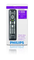Philips SRP2008B/86 Telecomando Universale 8 in 1, Nero