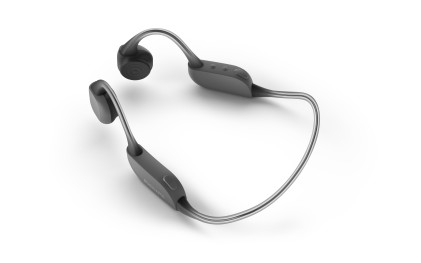 Auricolari Microfono Bluetooth Philips Go A Conduzione Ossea Taa6606Bk