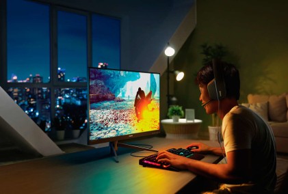 Cuffia C/Microfono Usb Gaming 7.1 Philips Tag4106Bk/00 3D Profession.