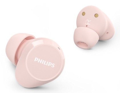 Philips TAT1209PK/00 cuffia e auricolare True Wireless Stereo (TWS) In-ear Musica e Chiamate Bluetooth Rosa