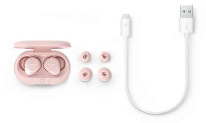 Philips TAT1209PK/00 cuffia e auricolare True Wireless Stereo (TWS) In-ear Musica e Chiamate Bluetooth Rosa