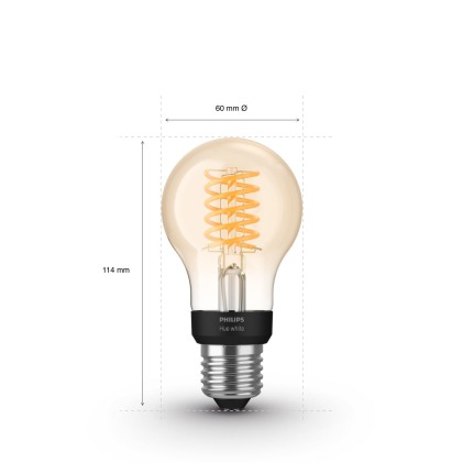 Lampadina Led Smart Philips Hue Single Filament Bulb A60 8718699688820