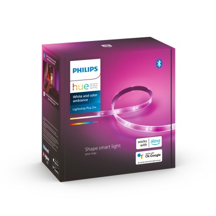 Striscia Led Smart Philips Hue 8718699703424 Lightstrip Plus V4 2M Col