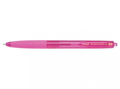 Pilot Super Grip G Neon Retractable Rosa