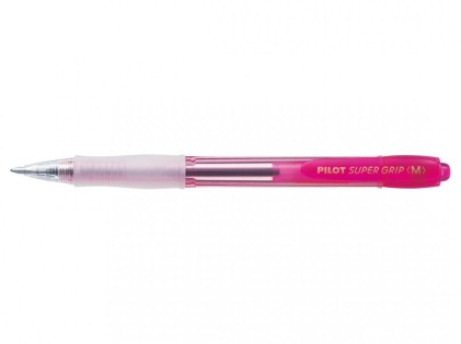 Pilot Super Grip Neon Colour Rosa