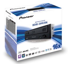 Masterizzatore Blu-ray PIONEER BDR-209EBK