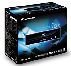 Masterizzatore interno Blu-ray Pioneer BDR-S09XLT SATA - black/retail
