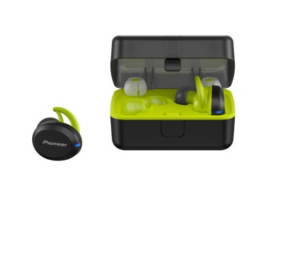 Pioneer SE-E9TW-Y cuffia e auricolare Cuffie Wireless In-ear Sport Bluetooth Nero, Giallo