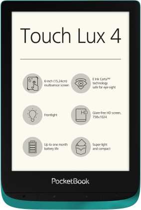 eBook Reader Pocketbook Touch Lux 4 smeraldo