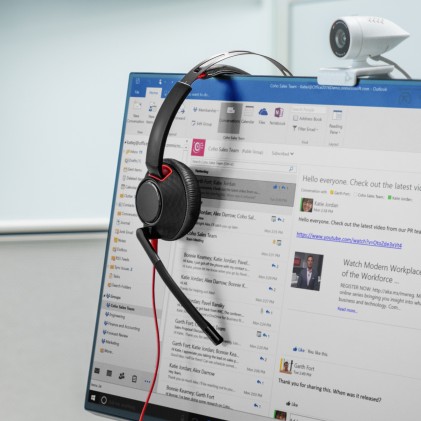 Poly Cuffia Bw 5220 Usb-C Hs +3.5Mmp +Usb-C/A