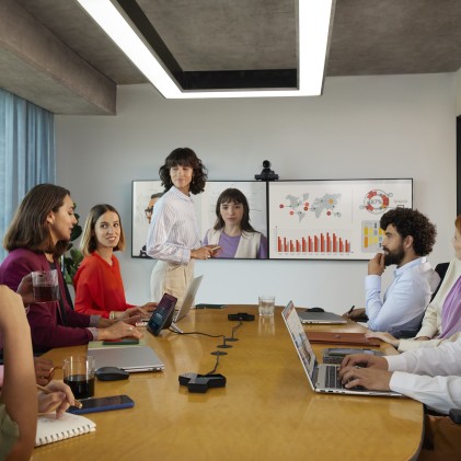 HP Poly Studio E60 Smart Camera 4K MPTZ with 12x Optical Zoom