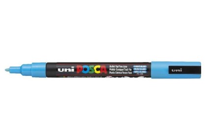 POSCA uni PC-3M evidenziatore 1 pz Tipo di punta Blu