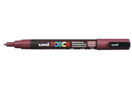 POSCA uni PC-3M evidenziatore 1 pz Rosso