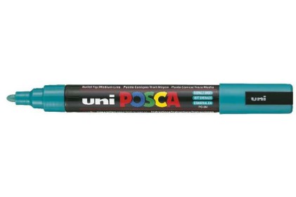 POSCA uni PC-5M evidenziatore 1 pz Tipo di punta Verde