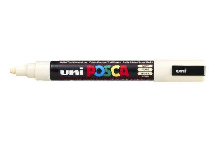 POSCA uni PC-5M evidenziatore 1 pz Tipo di punta Avorio