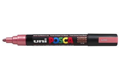 POSCA uni PC-5M evidenziatore 1 pz Tipo di punta Rosso