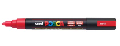 POSCA PC-5M Rosso fluorescente
