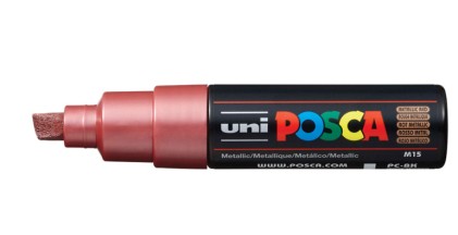 POSCA PC-8K Rosso Metallizzato