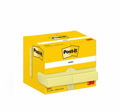 Post-It 7100290163 pouch autoadesiva Rettangolo Giallo 100 fogli Autoadesivo