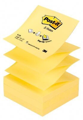Post-It R-330 pouch autoadesiva Quadrato Giallo Autoadesivo