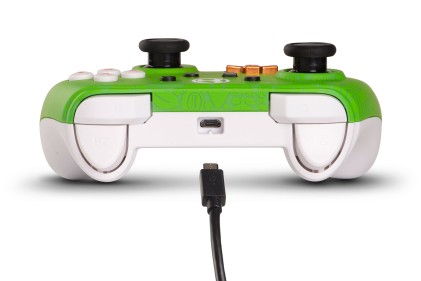PowerA Yoshi Verde, Bianco USB Gamepad Analogico/Digitale Nintendo Switch