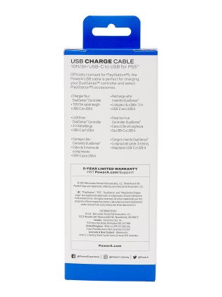 PowerA 1516957-01 cavo USB 3 m USB A USB C Nero