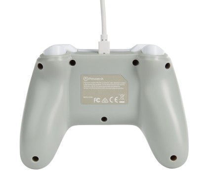 PowerA 1517033-01 periferica di gioco Grigio, Bianco USB Gamepad Analogico Nintendo Switch