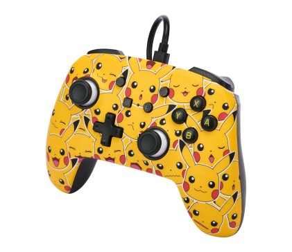 PowerA NSGP0083-01 periferica di gioco Nero, Rosso, Giallo USB Gamepad Analogico Nintendo Switch