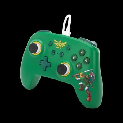 PowerA NSGP0199-01 periferica di gioco Verde, Bianco, Giallo USB Gamepad Nintendo Switch