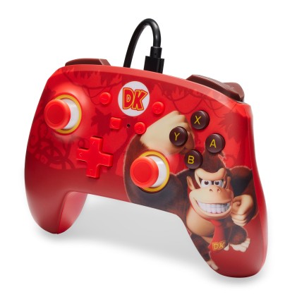 PowerA Controller cablato avanzato per Nintendo Switch - Muscolo di Donkey Kong