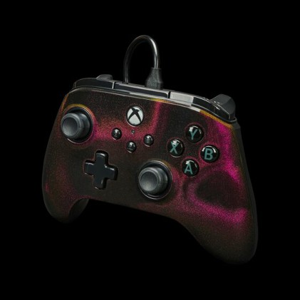 PowerA XBGP0219-01 periferica di gioco Nero, Arancione, Viola USB Gamepad Xbox Series S, Xbox Series X