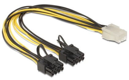 Cavo Alimentazione Pci Express 6 Poli 2*8 Poli Maschio