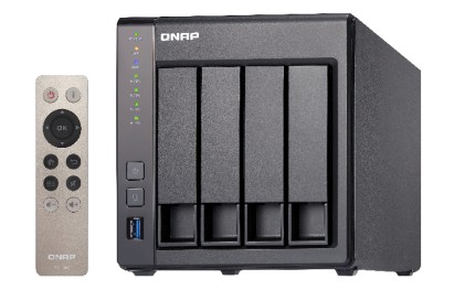 QNAP TS-451+ Collegamento ethernet LAN Tower Nero NAS
