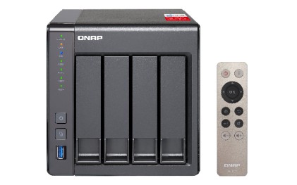 QNAP TS-451+ Collegamento ethernet LAN Tower Nero NAS