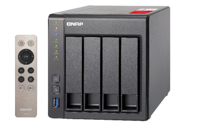 QNAP TS-451+ Collegamento ethernet LAN Tower Nero NAS