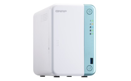 QNAP TS-251D NAS Tower Collegamento ethernet LAN Bianco J4005