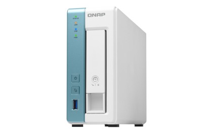 QNAP TS-131K server NAS e di archiviazione Alpine AL-214 Collegamento ethernet LAN Tower Bianco