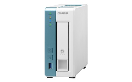 QNAP TS-131K server NAS e di archiviazione Alpine AL-214 Collegamento ethernet LAN Tower Bianco