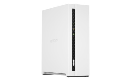 QNAP TS-133 server NAS e di archiviazione Tower Cortex-A55 2 GB DDR4 0 TB QNAP Turbo System Bianco